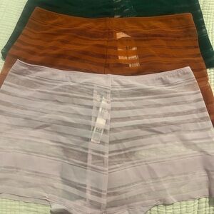 Set of 3 Victoria’s Secret high waist thong string. Size S